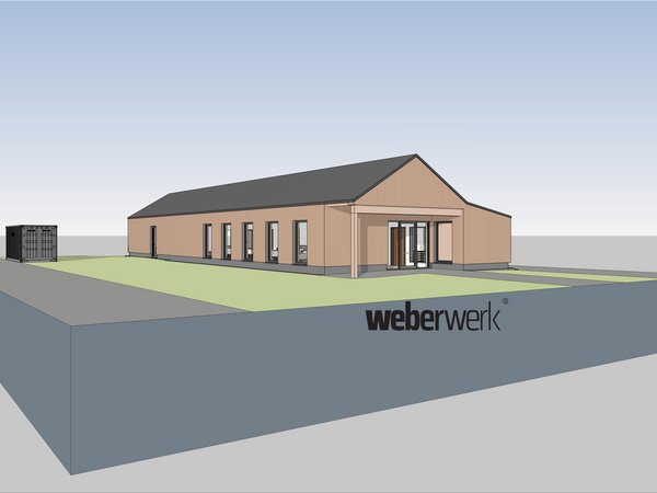 Außenperspektive des geplanten Neubaus für den Kinder- und Jugendtreff in der Johannesstraße