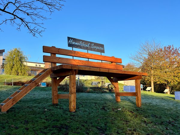 Die neue Himmelsbank am Sorpesee