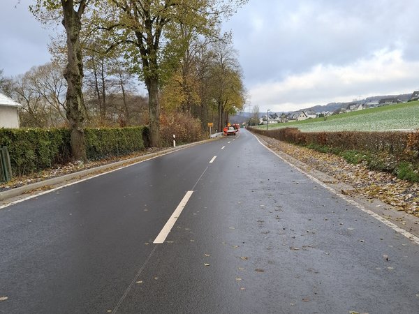 Große Baumaßnahme an der Ortsdurchfahrt Westenfeld abgeschlossen