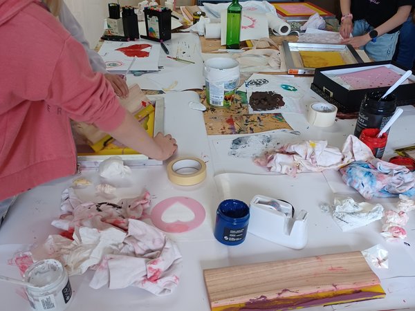 Symbolbild: Projekt in der Kreativwerkstatt