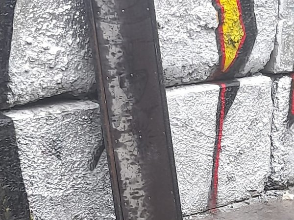 Beschädigte Rampe an der Skateranlage Schweinsohl 