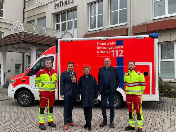 Dritter Rettungswagen für Sundern. 