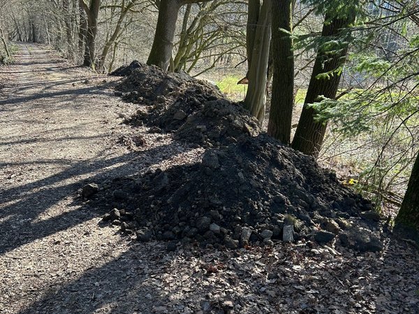 Illegale Schuttablage