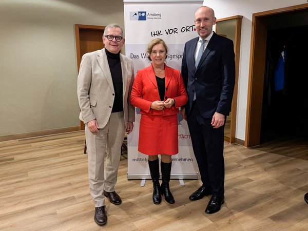 IHK Wirtschaftsgespräch in Sundern