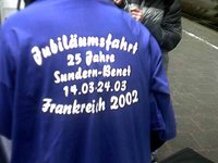 Jubiläumsfahrt 2003