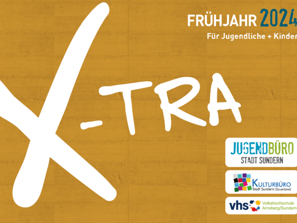 Das neue X-tra Heft mit Freizeitangeboten für Kinder und Jugendliche