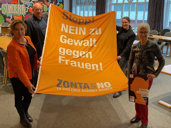 Zeichen für ein gewaltfreies Leben 