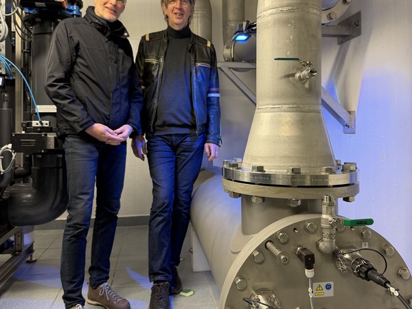Einblick in das Wasserwerk Sundern mit der neuen UV-Anlage
