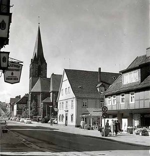 Sundern - Hauptstraße in den 60er Jahren