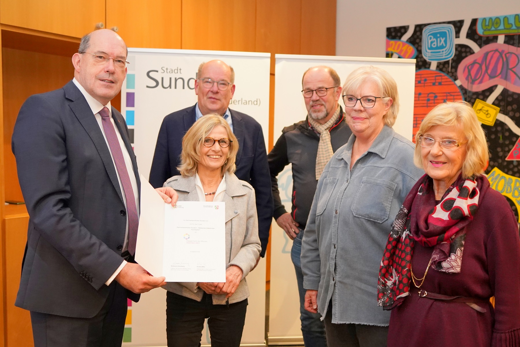 Verleihung Engagementpreis 2023