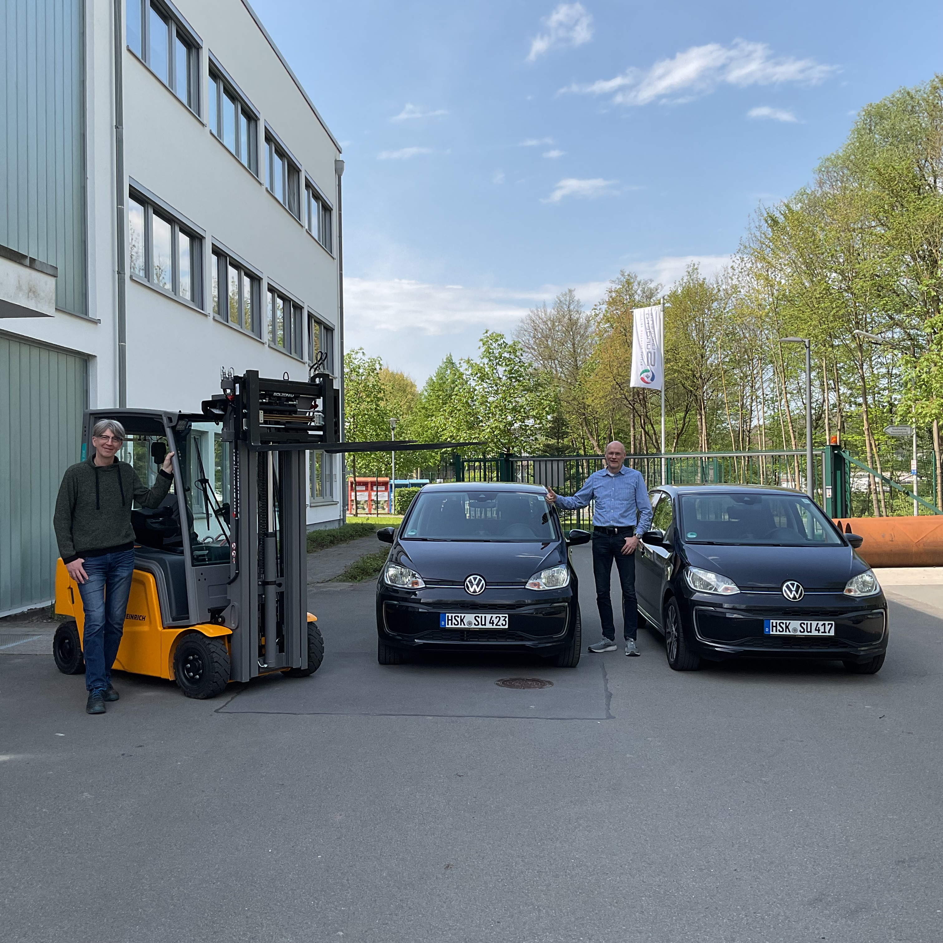 Umweltfreundlich unterwegs: Stadtwerke investieren in E-Fahrzeuge