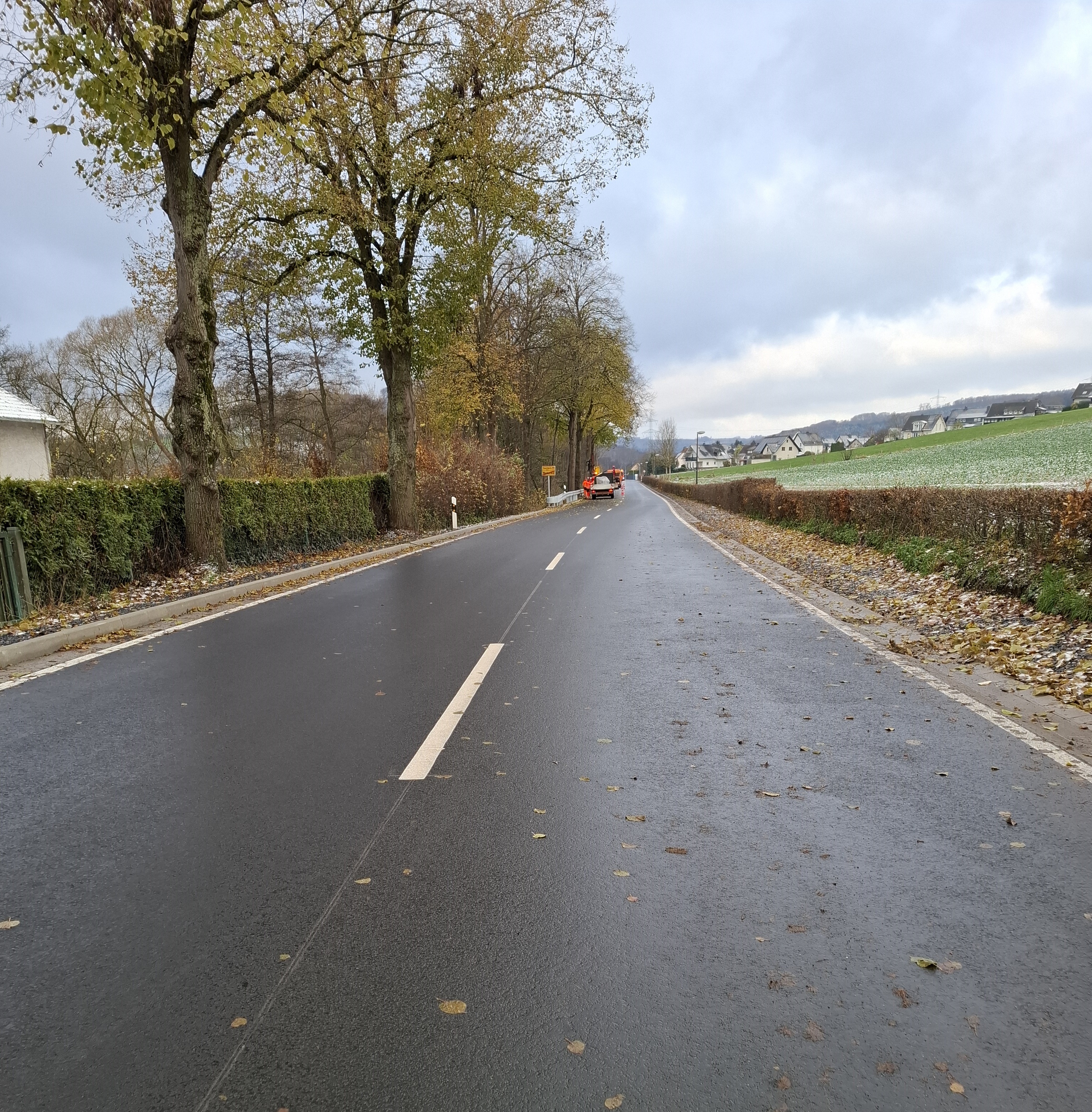 Große Baumaßnahme an der Ortsdurchfahrt Westenfeld abgeschlossen