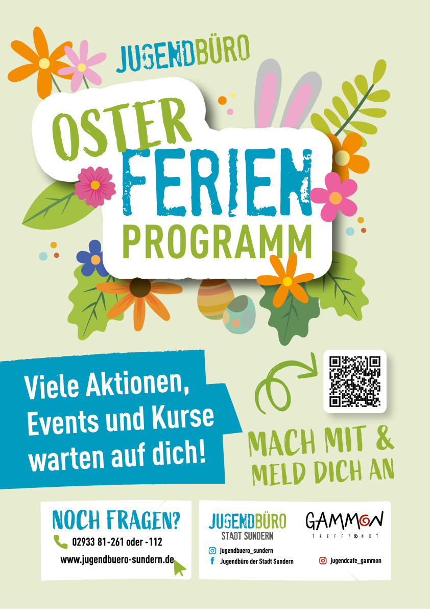 Osterferienprogramm des Jugendbüros Sundern 2025
