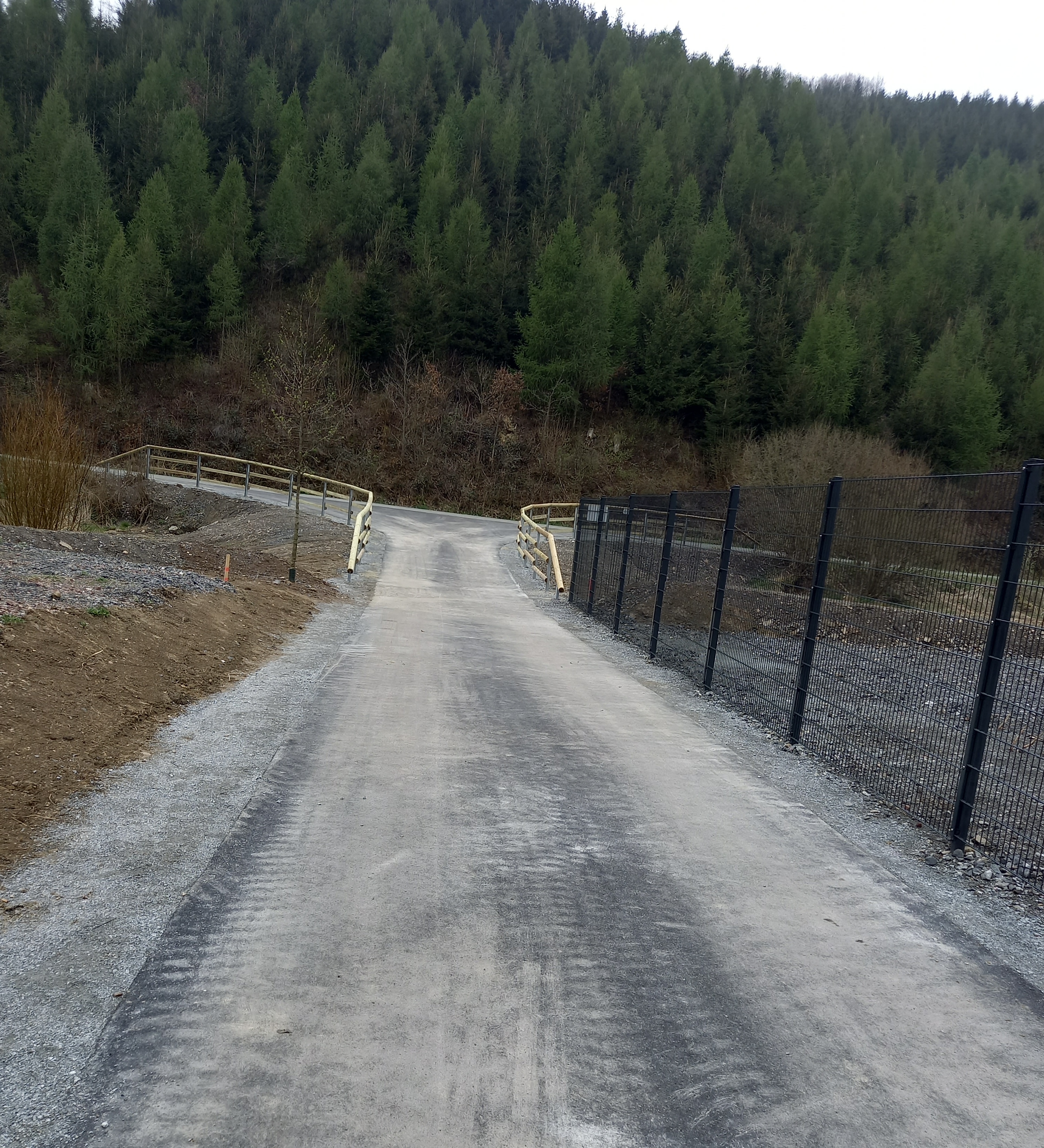 Neue Radwegeverbindung zwischen dem Gewerbegebiet „Zum Dümpel“ und dem bestehenden Radweg Sundern-Sorpesee-Hachen
