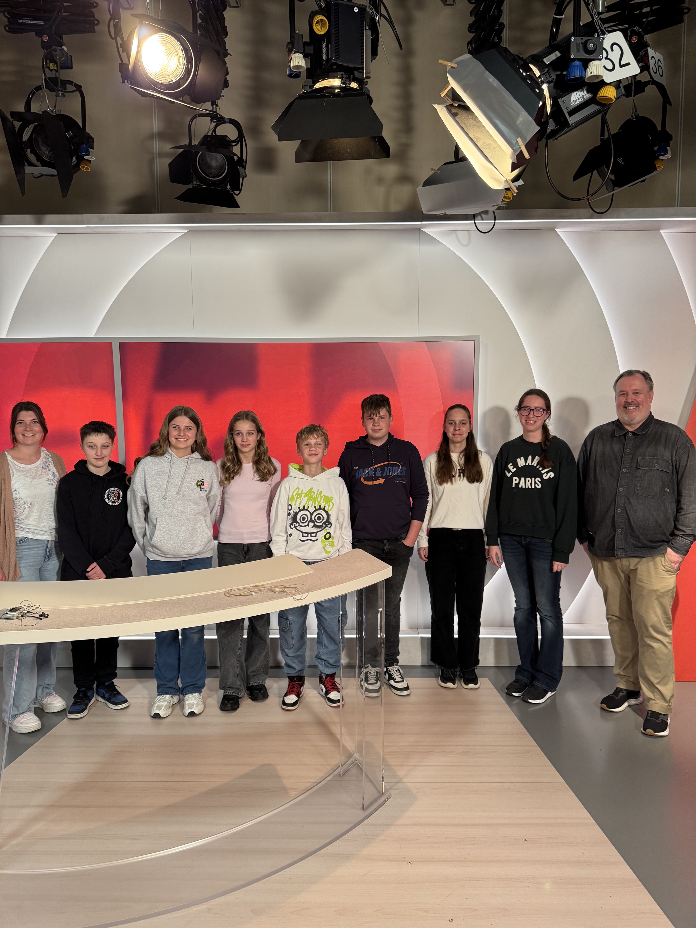 Besuch des WDR Landesstudio in Siegen in den Osterferien 