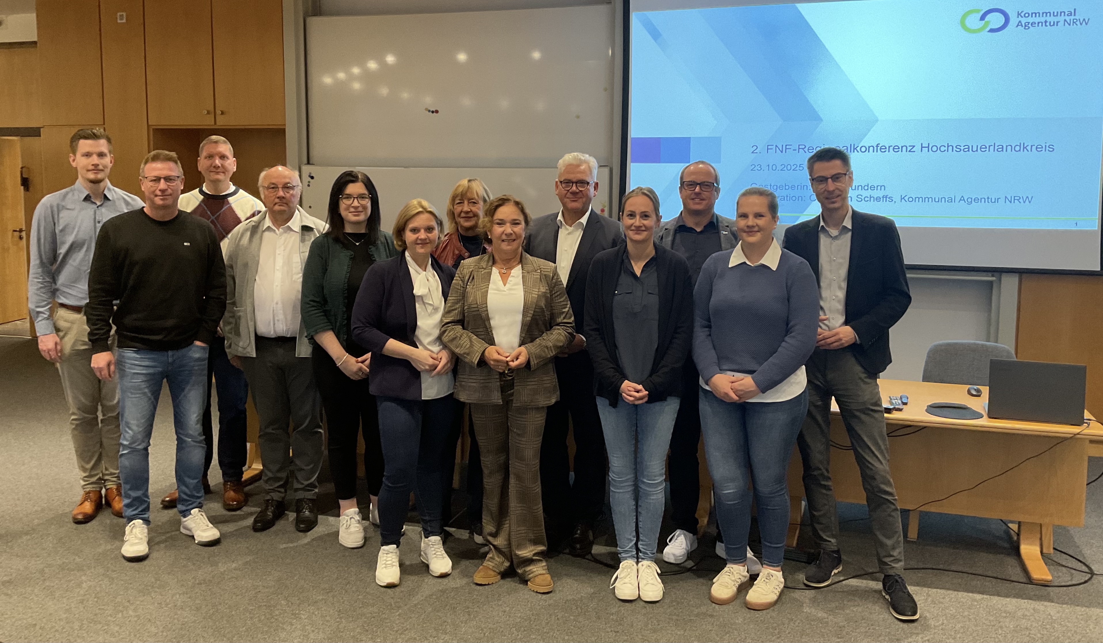 Erfolgreiches Treffen im Sunderner Rathaus mit Vertretern aus Arnsberg, Brilon, Medebach, Sundern und Winterberg