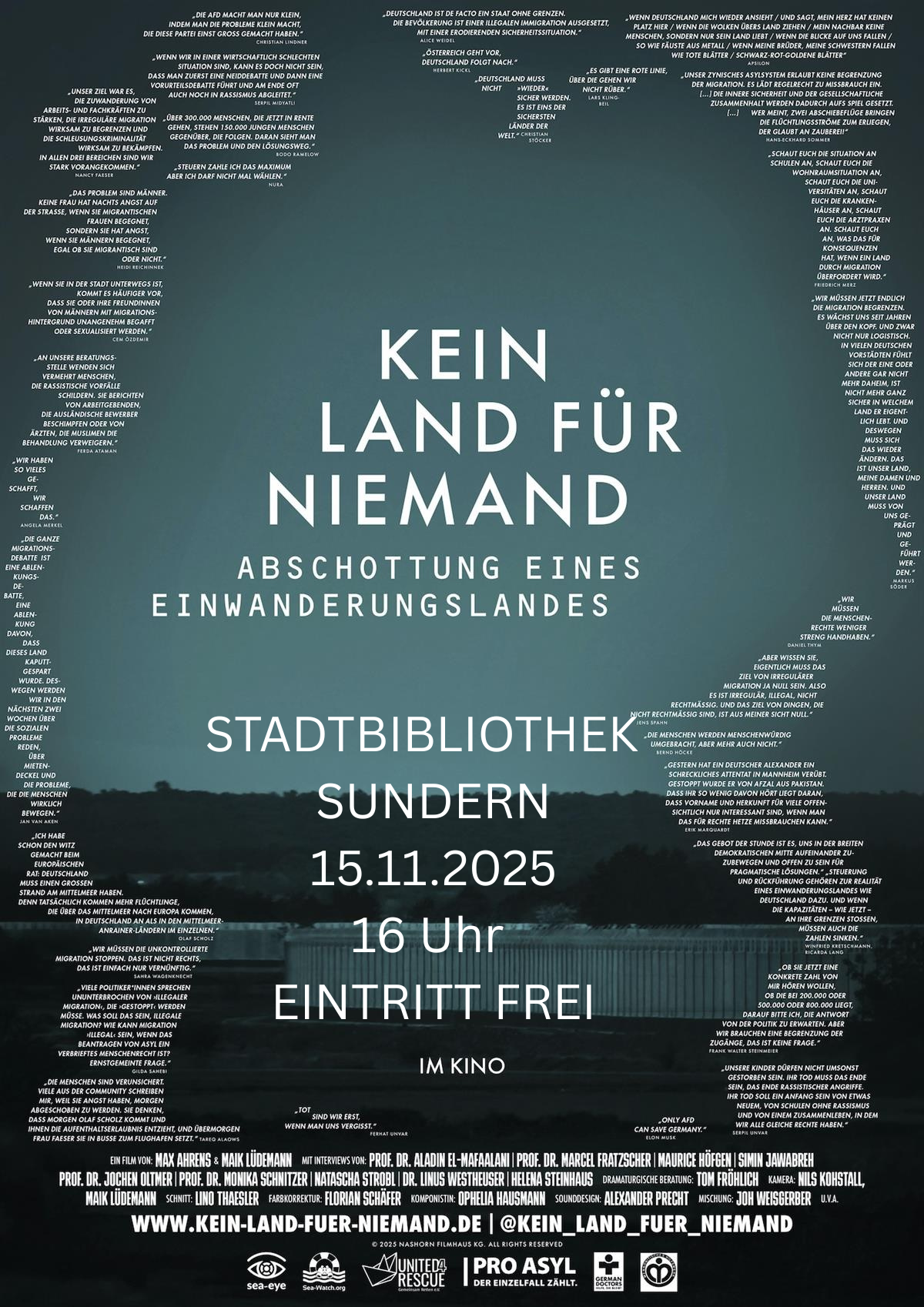 Sondertermin: Filmreihe „Blick in die Welt“ in der Stadtbibliothek Sundern