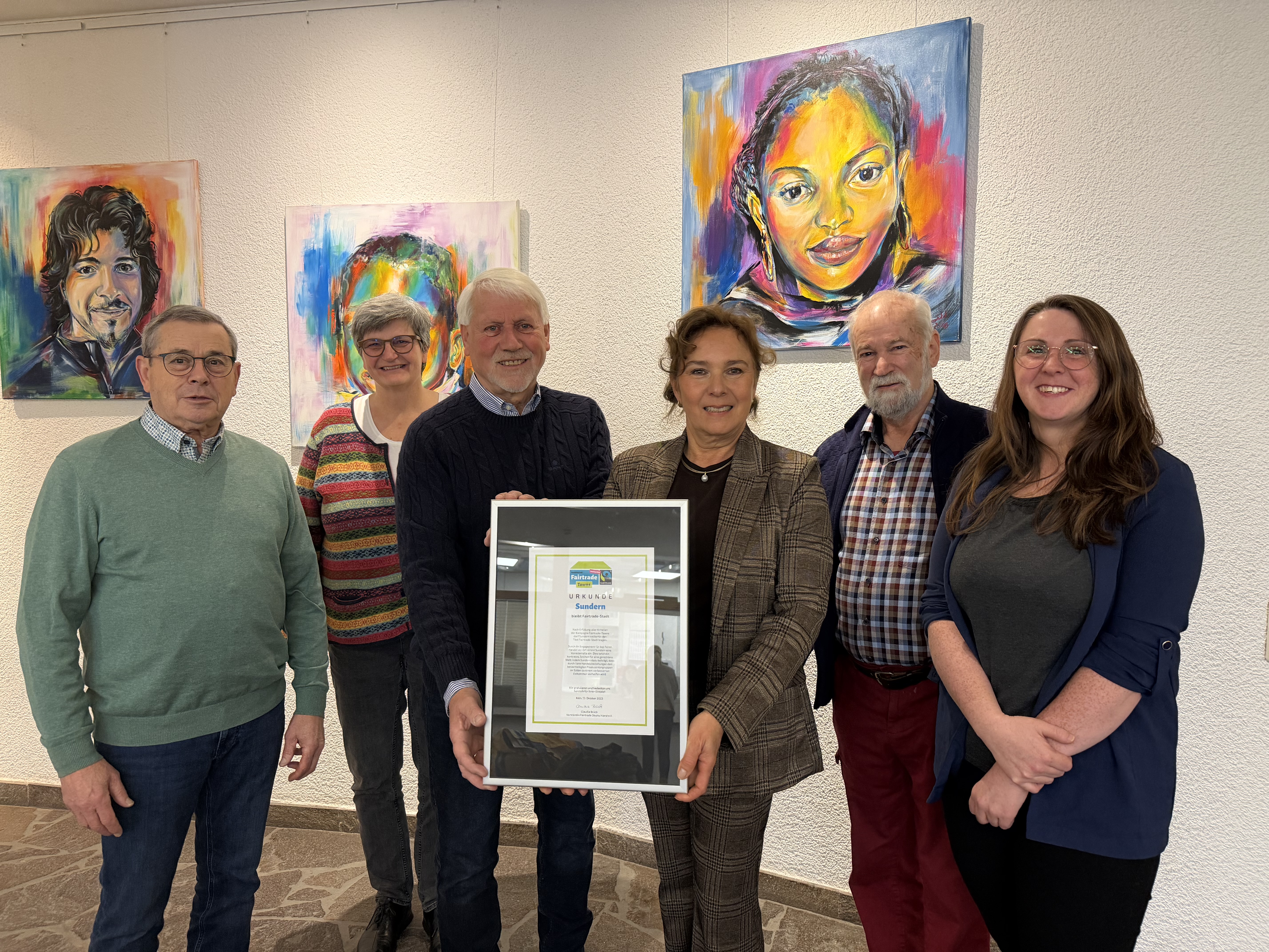 Sundern bleibt Fairtrade-Stadt und hat sich erfolgreich rezertifiziert