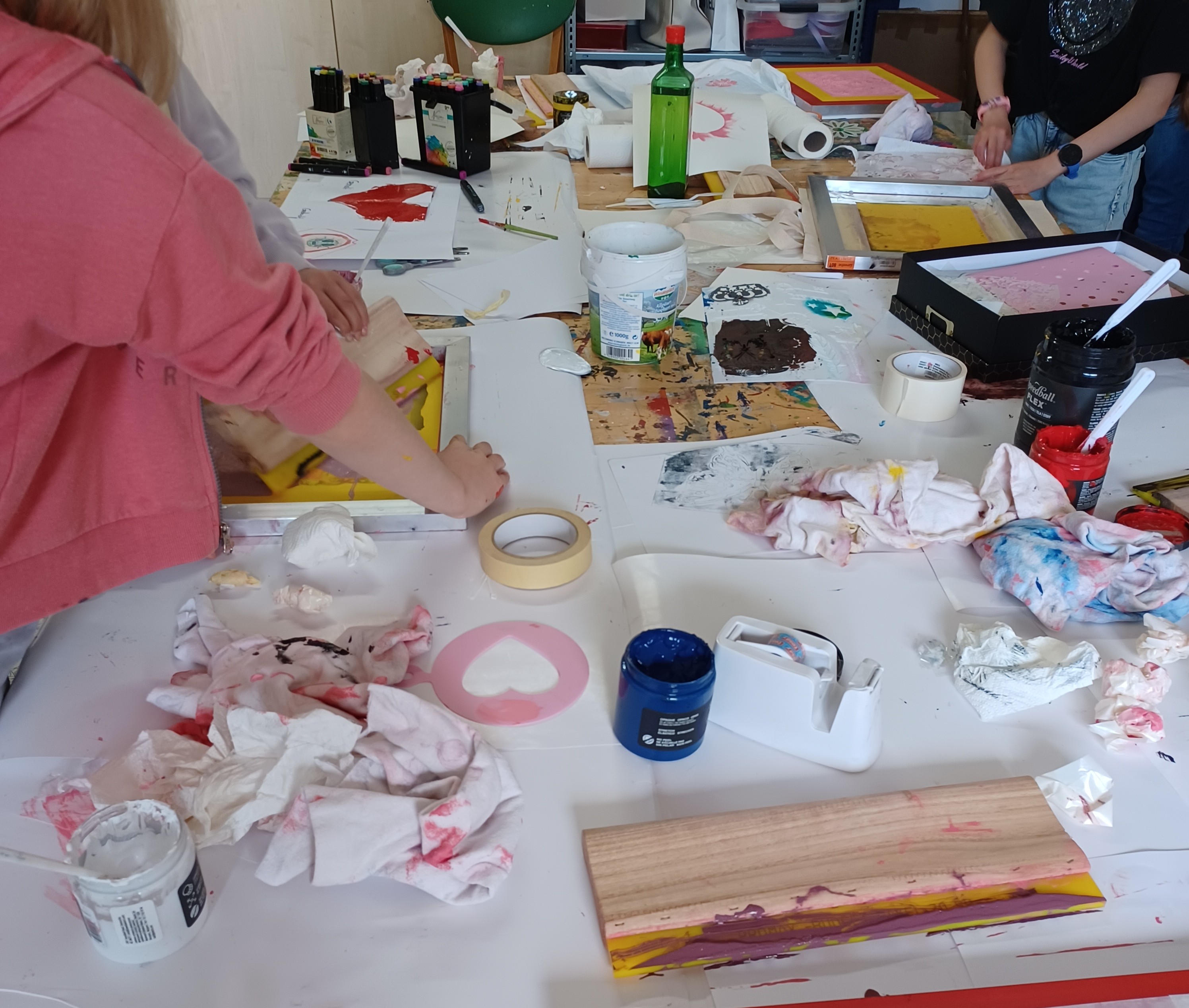 Symbolbild: Projekt in der Kreativwerkstatt