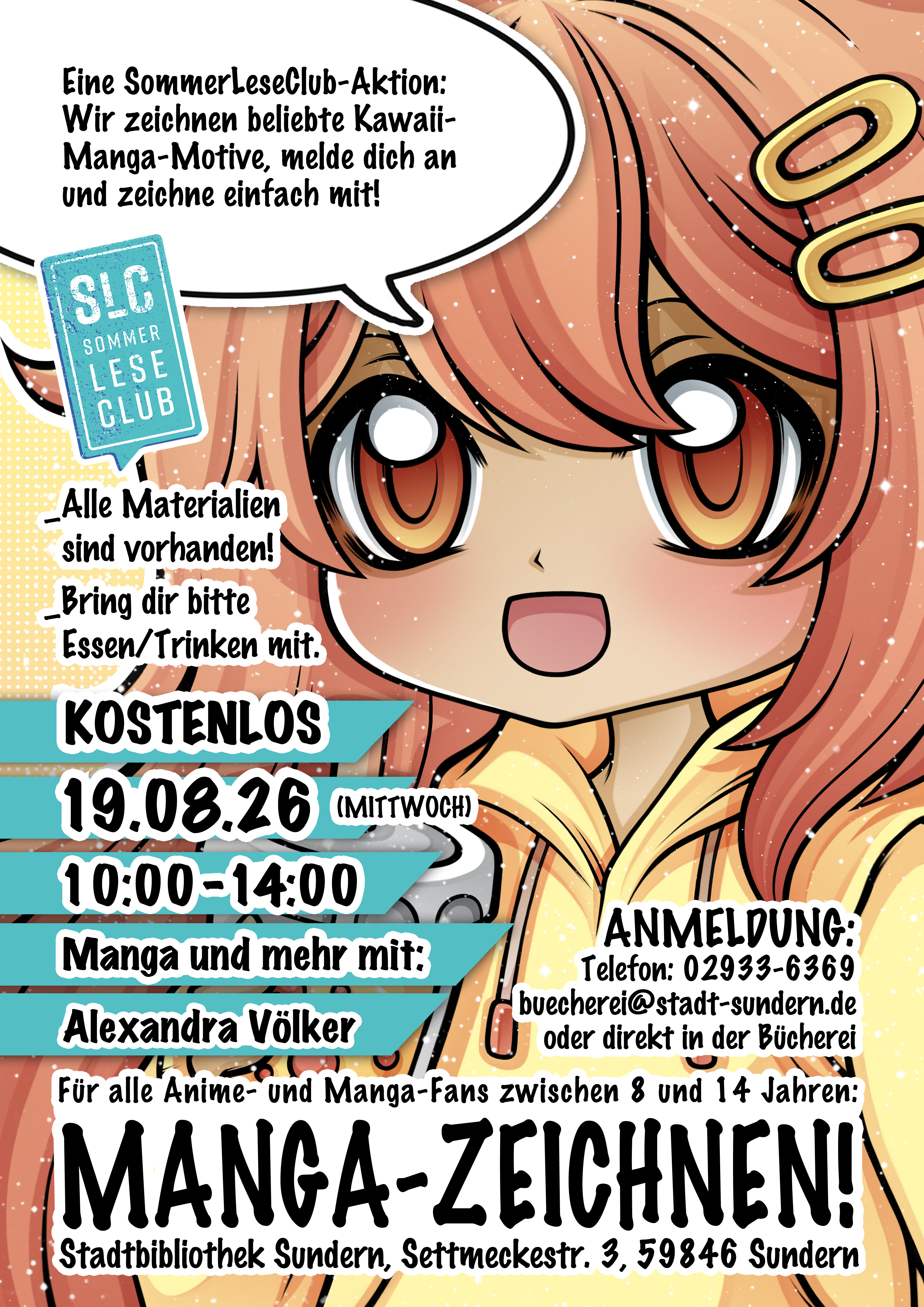 Manga-Workshop 2026 in Sundern